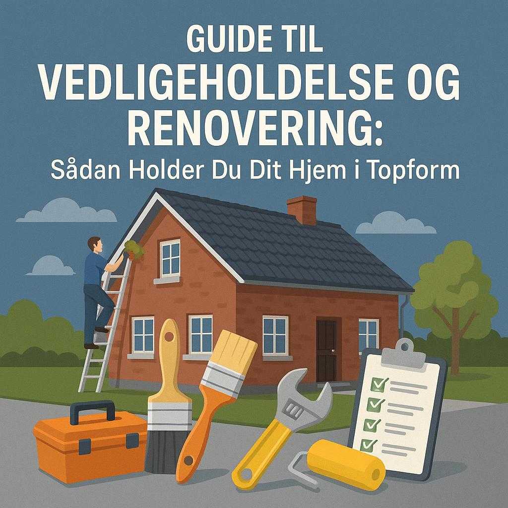 Guide til Vedligeholdelse og Renovering: Sådan Holder Du Dit Hjem i Topform