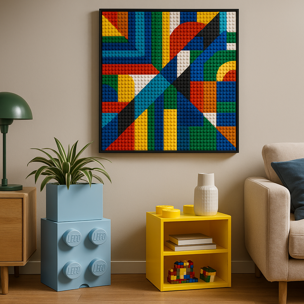 Kreative måder at bruge LEGO® i indretningen